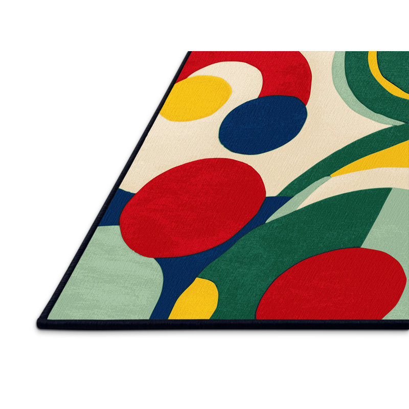 Zippy Dash Rug, Round 4'