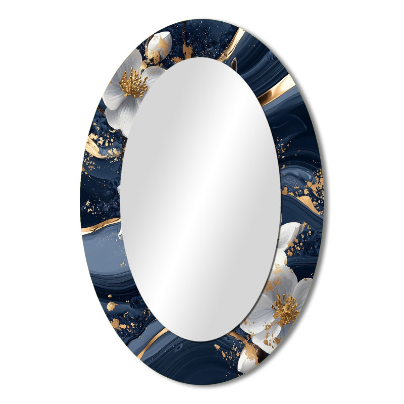 Miroir mural traditionnel Golden I, 36 po x 24 po