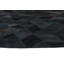 Trilogia Leather Geometric Area Rug in Charcoal-580398119