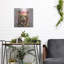 Art mural en métal Red Barrel Studio «Flower Crown Yorkshire Terrier 2» par Furbaby Affiliates-1504118769
