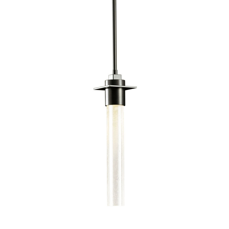 Airis 1-Light Single Cylinder Pendant, Oil Rubbed Bronze, 19.5" - 64.5"