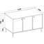 Alexxandra 124.5cm Sideboard-2054804317