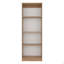 Bibliothèque Home avec 4 tablettes modernes pour livres et décor, chêne naturel-848156891