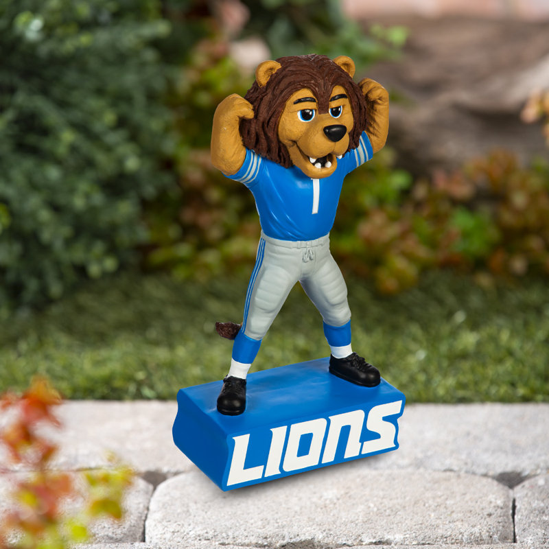Statue mascotte nfl, Lions de Detroit
