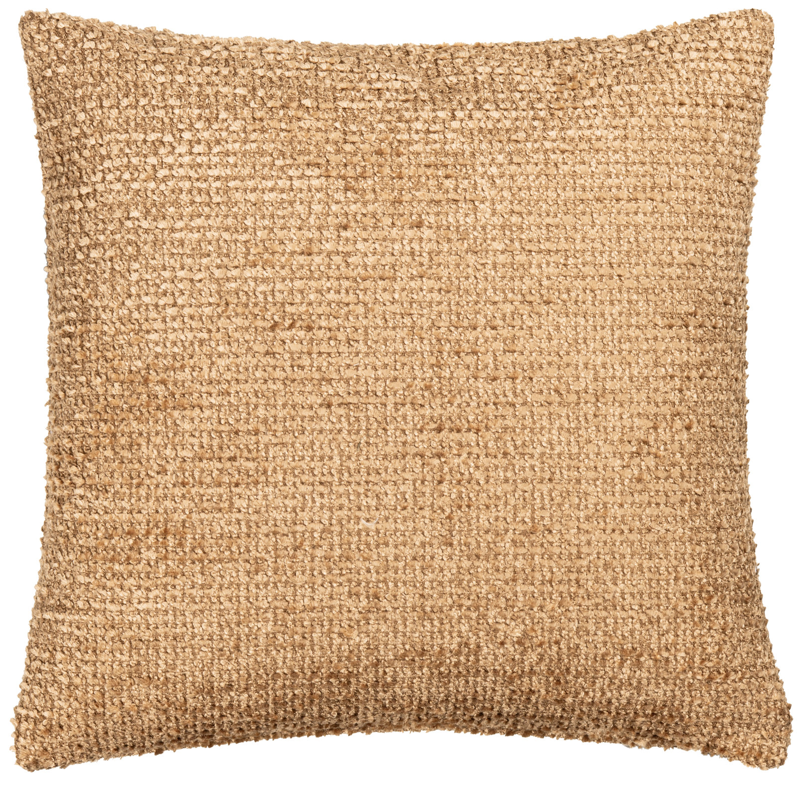 Throw Pillow, Square 18", Polyester, Brown