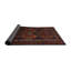 Tapis traditionnel rouge / brun Alcone-613520600