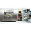 32 po L 28 po x P 28 po, armoire murale en métal pour rangement à tiroirs, série, gris métallique, chaleur et eau, armoire de rangement à bande de bordure fiable