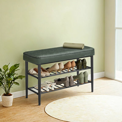 8 Pair Shoe Storage Bench