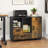 Aadhav 90cm Wide Mobile File Cabinet, 2-Drawer Filing Cabinets for Home & Office