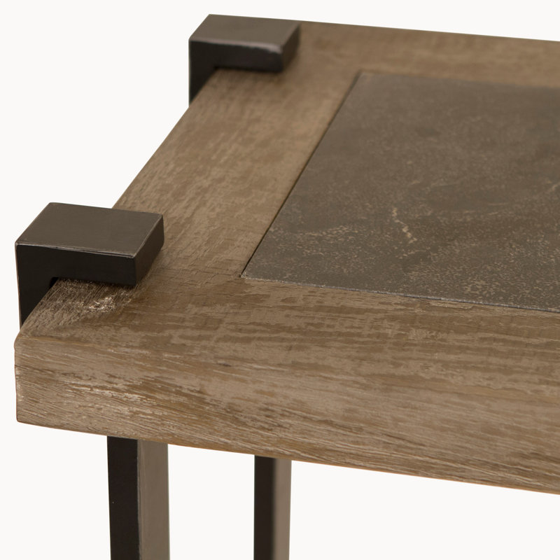 Seavey 160cm Stone Top Console Table