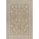 Don Oriental Machine Woven Polyester Area Rug in Brown/Gray/Yellow