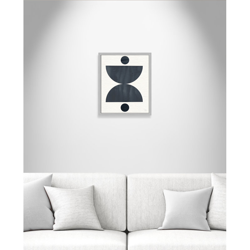 Eclipse II by Susan Jill, Matte Silver Framed, 19" H x 16" W x 0.75" D