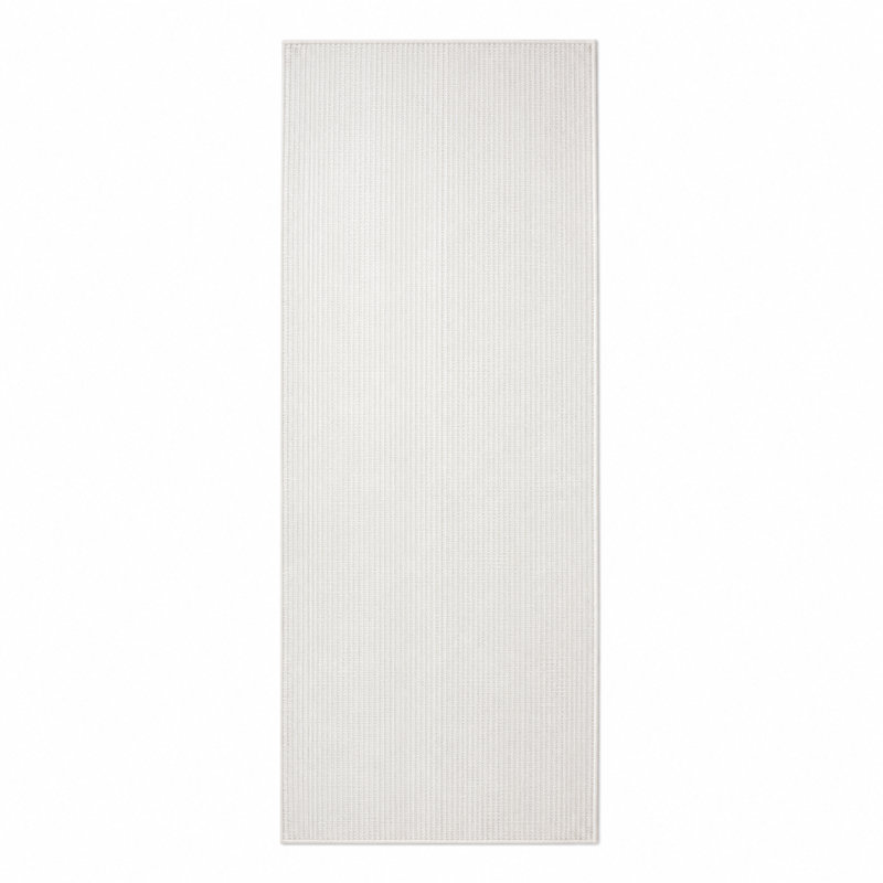 Tapis de couloir beige en soie et bambou tissé à la main | Tapis de couloir Modern, Tapis de couloir 3 pi x 9 pi
