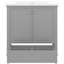 Meuble-lavabo gris avec lavabo - 30 po-1688309702