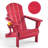 HDPE Patio Folding Adirondack Chair-309038378
