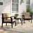 Amarra 2 - Person Patio Conversation Set with Cushions-1785171487