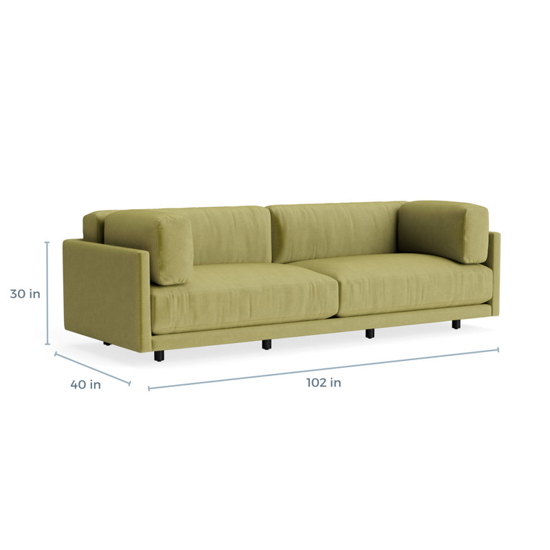 Sofa du dimanche, Velours Loden