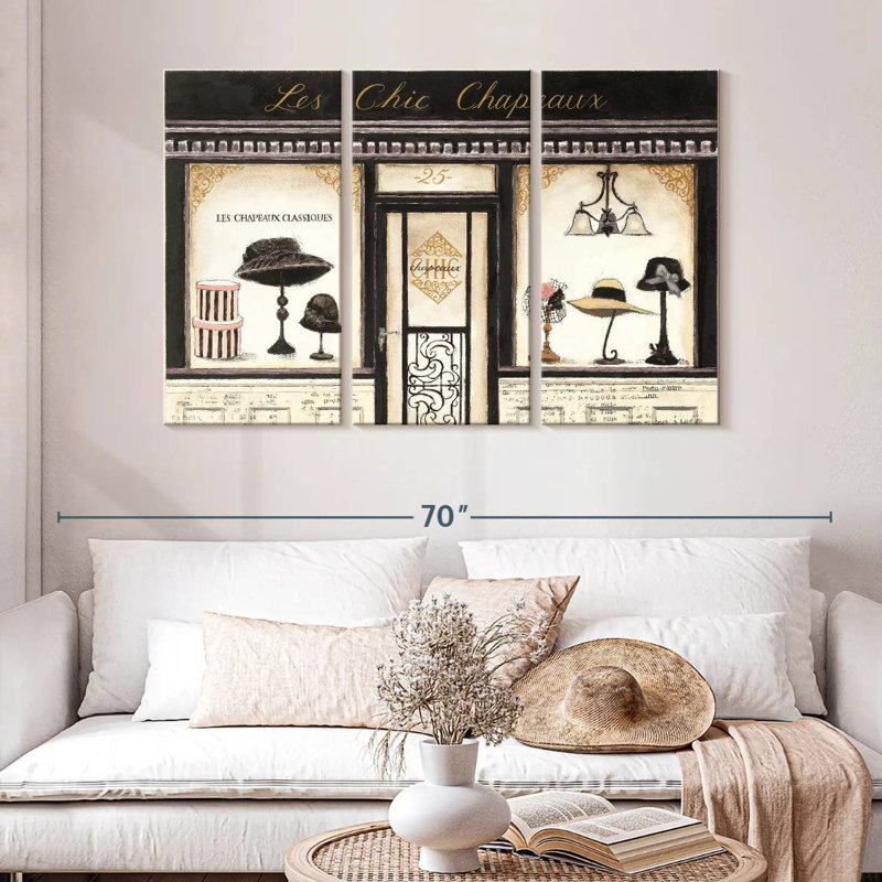 Lilie Les Chic Chapeaux, 32" H x 50" W