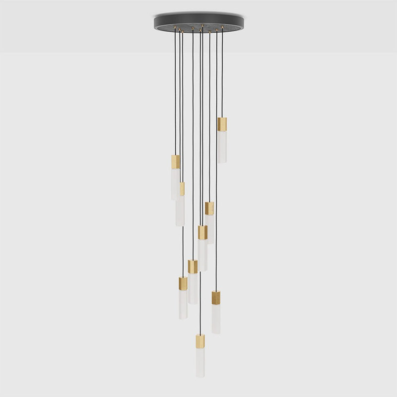 1 - Light Pendant, Brass