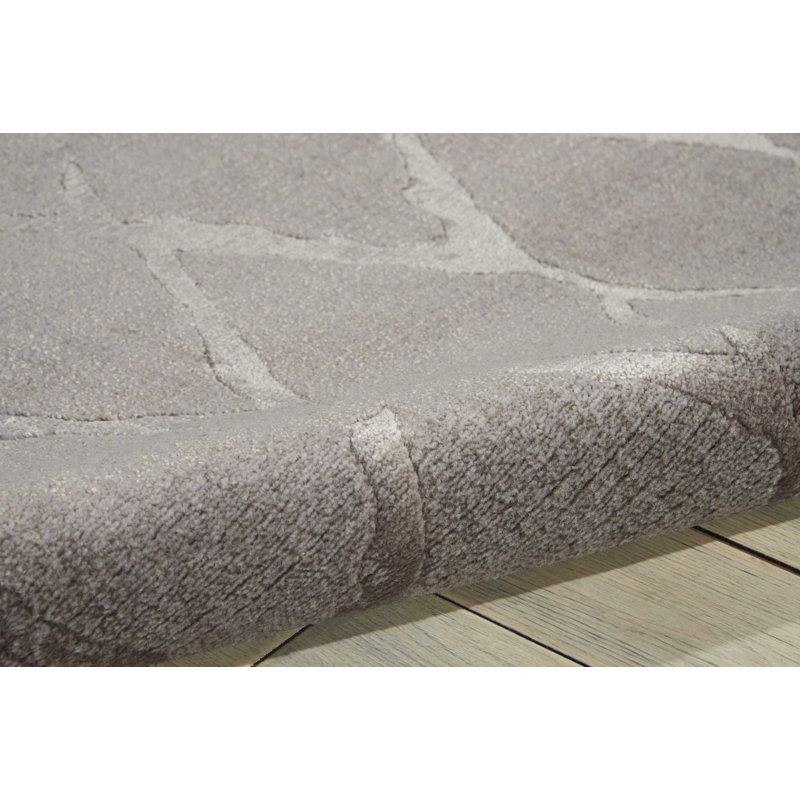 Baronets Viscose Geometric Indoor Rug, Rectangle 9'9" x 13'9"