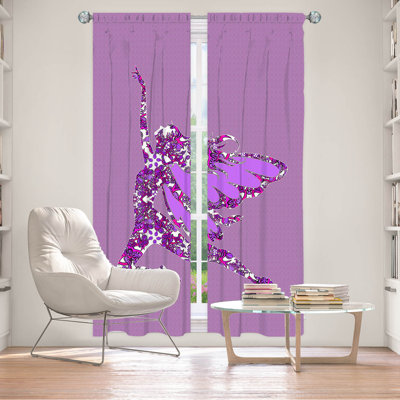 Paire de rideaux obscurcissant en polyester Corea