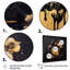 «Chic Black and Gold Perfume Bottle IX», impression sur toile-86547065-86547064