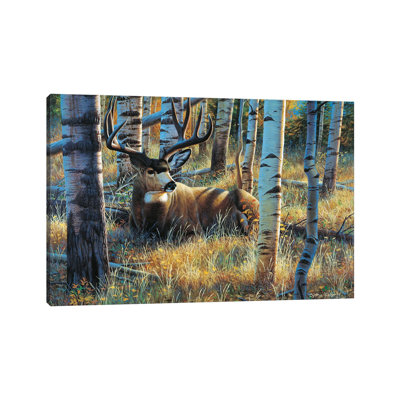 «Mule Deer Seista» par Cynthie Fisher - impression sur toile tendue