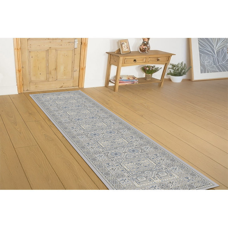 Attell Oriental Indoor Rug, Runner 2'2" x 11'