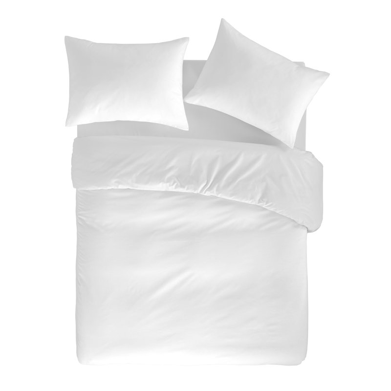 Cottrell Solid Col Duvet Cover, Super King Duvet Cover, White