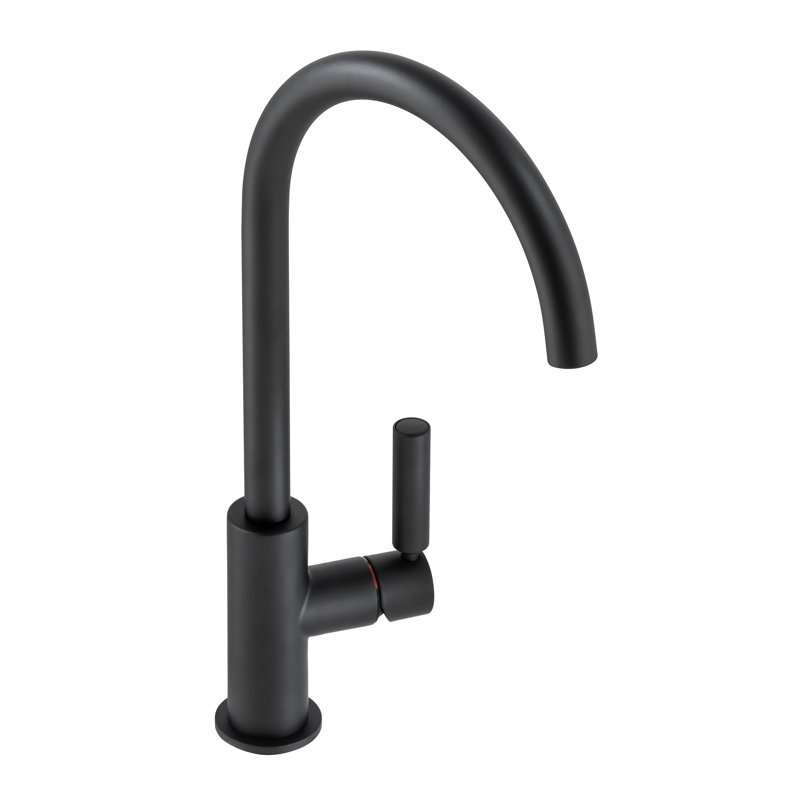 Abode Designs Globe Kitchen Faucet, Matte Black