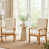 Natural wood colour
