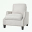 Canapé 3 pièces rembourré avec clous décoratifs et pieds robustes-1015539880