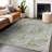 Machine Washable Indoor/Outdoor Claudian ACN1238 Olive Rug-103712476