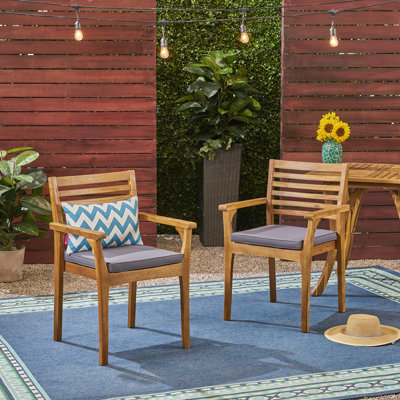 Outdoor Dining Chairs Set of 2