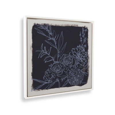 «Flower Bundle Dark» par Anne Tavoletti, reproduction d'art sur toile
