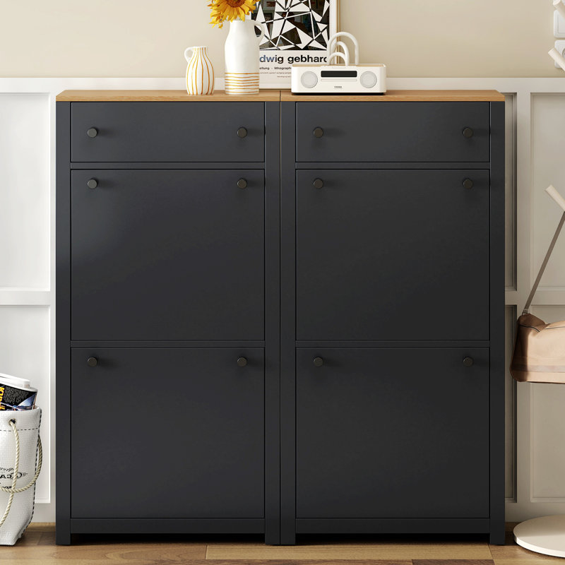 Armoire d'appoint Jaidenn, Noir