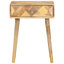 Jaques 43cm W Solid Wood Bedside Table