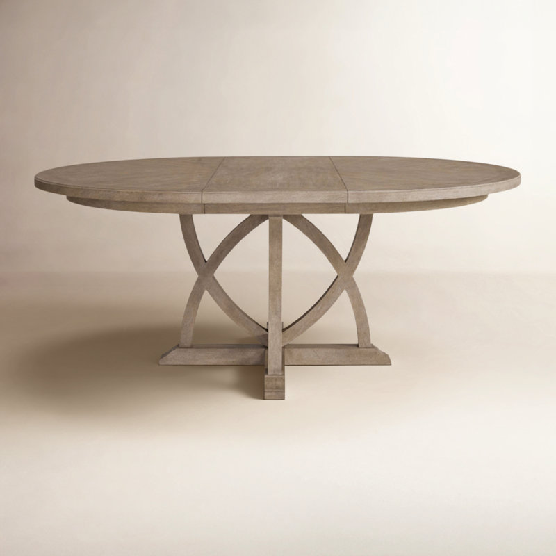Dana Heights 74" Round Table with 20" Leaf