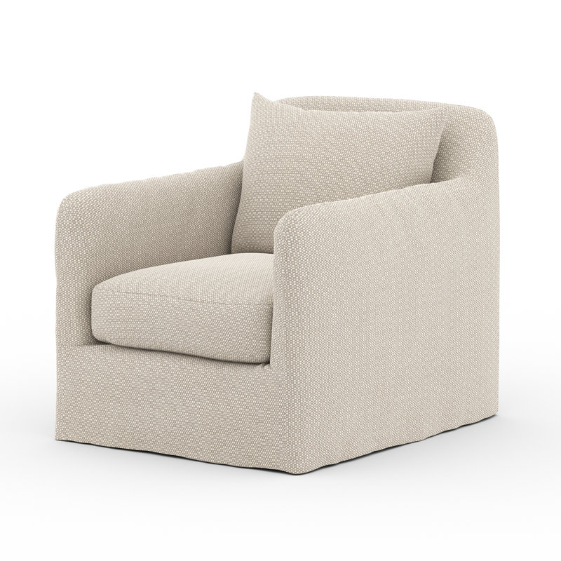 Dade Swivel Armchair, Faye Sand