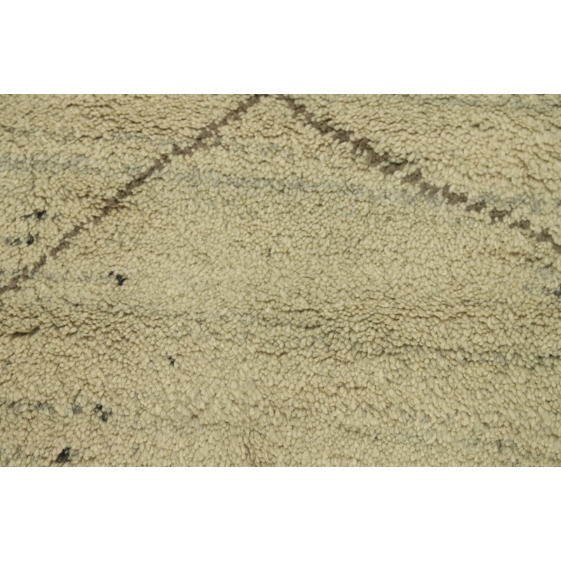 Trellis Wool Moroccan Indian Area Rug 9x12