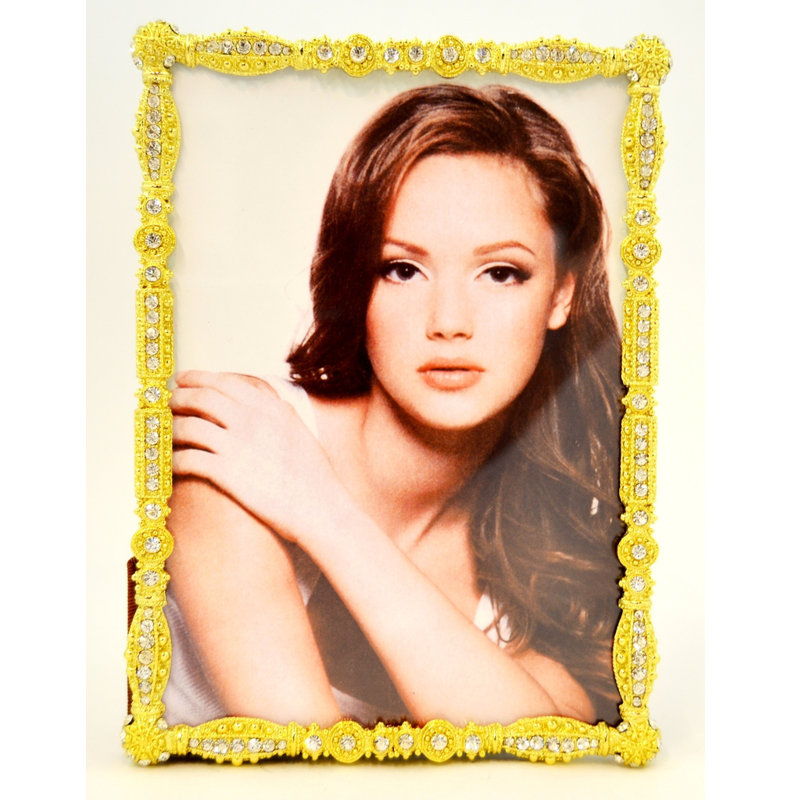 Pachai Brown and Gold Single Picture Frame