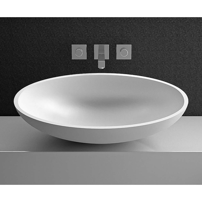 Vetro Freddo 21.3'' L Bathroom Sink, White
