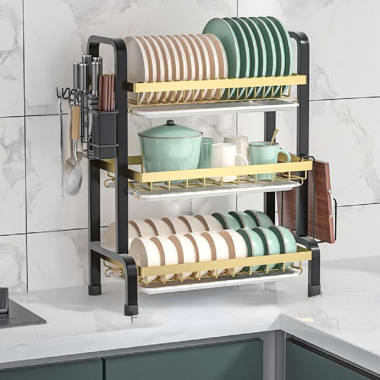 Tonchean Wall Mount Stainless Steel Dish Rack