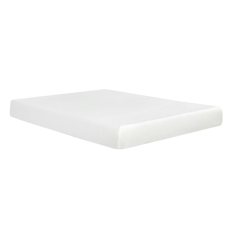 Plush 8-Inch Gel Memory Foam Mattress With Breathable Aloe Vera Cover For Full Bed, Designed For Cooling, Pressure Relief, And Support.