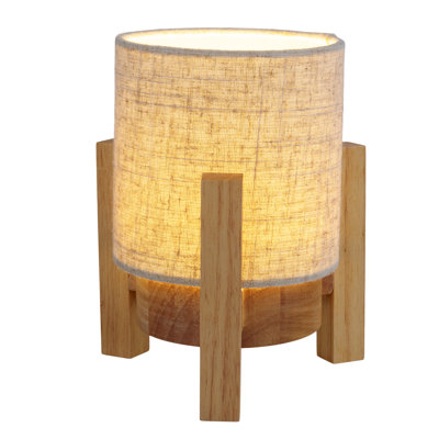 Bulman Wood Standard Table Lamp Lamp
