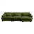 Velours vert olive est en rupture de stock