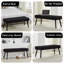 Banc de hall d'entrée rembourré moderne de 44 po de largeur-989884904-1005071836