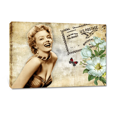 Marilyn Monroe, impression sur toile tendue