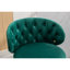 De 2 chaises à hauteur de comptoir, structure en bois massif, tabourets de bar en velours (2), structure, coussin luxueux-666614175-666614172