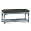 Summer Retreat Wicker Shelf Storage Bench-71425204-71425234